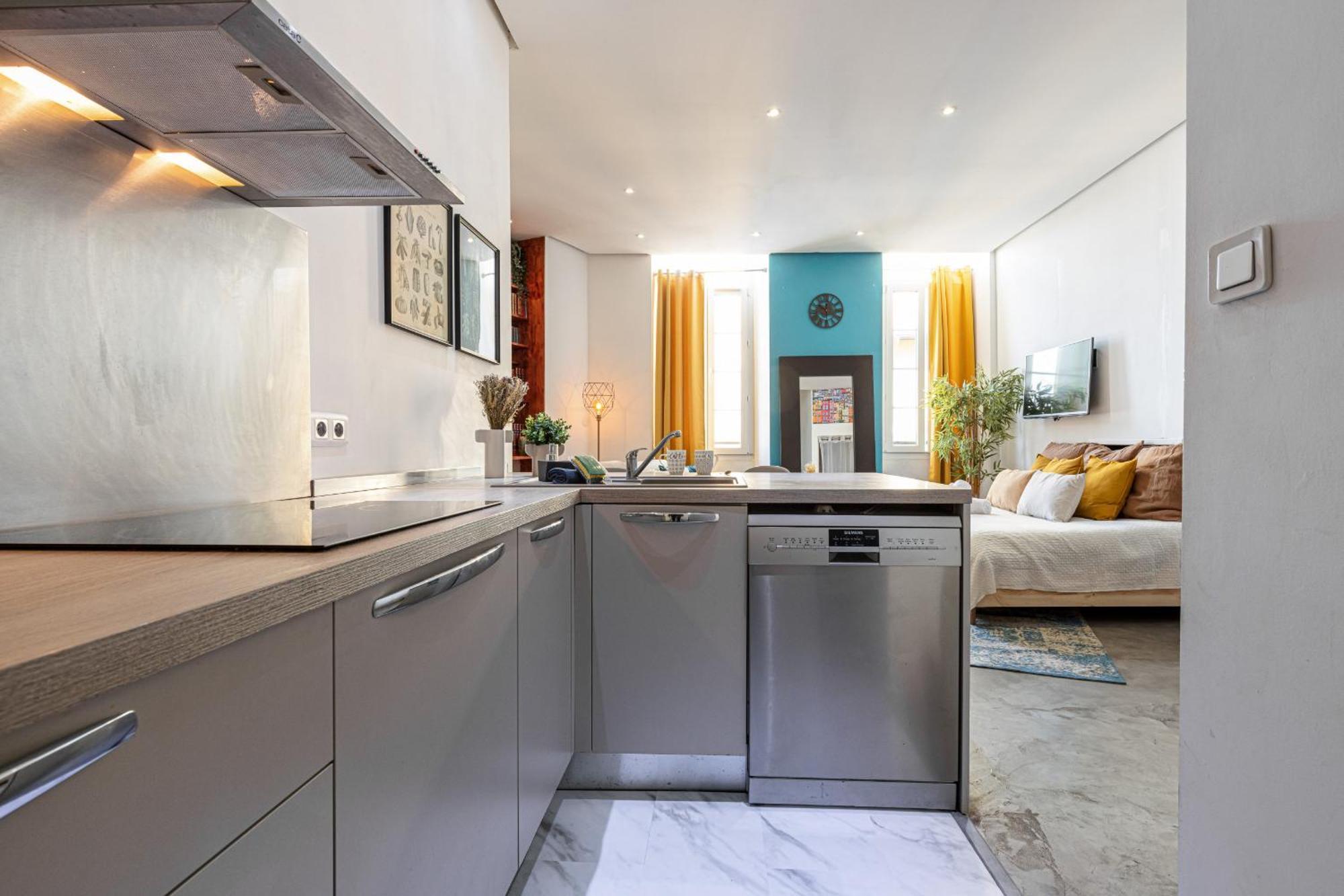 Cosy Studio In The Old Town Near Garibaldi Square نيس المظهر الخارجي الصورة